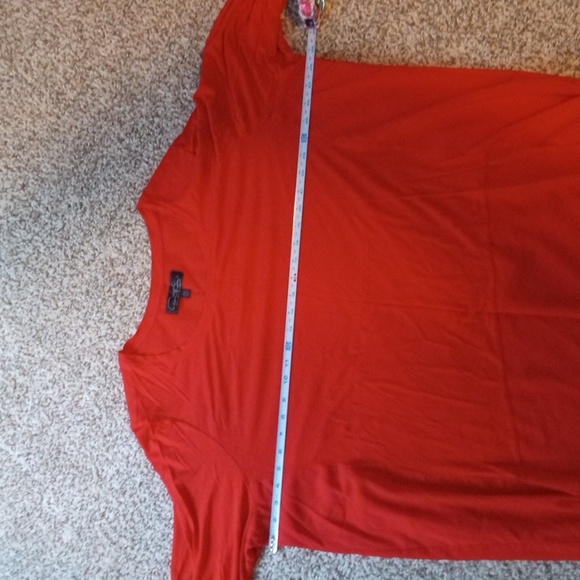 Diane Gilman women's red angled blouse - Picture 12 of 12